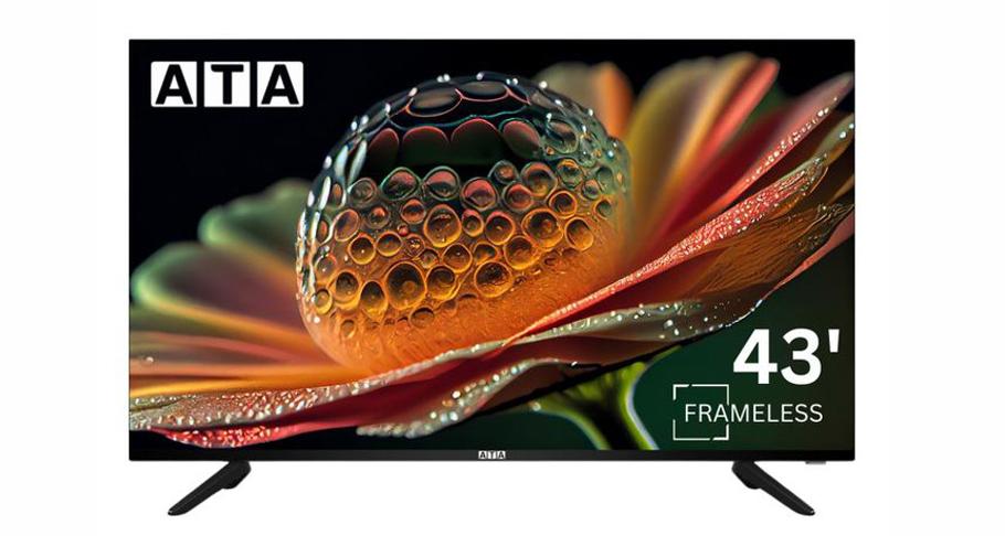 ATA 43 Inch Frameless LED TV Full HD – Model ATA43FLN
