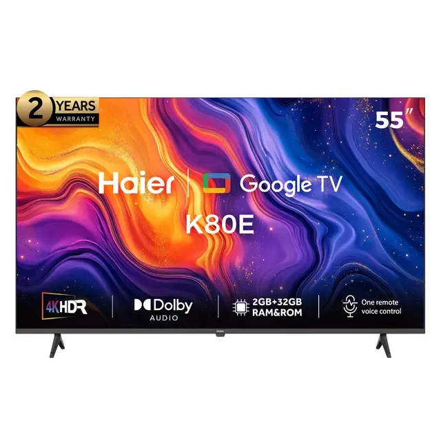 شاشه LED سمارت هاير 55 بوصة H55K80EU